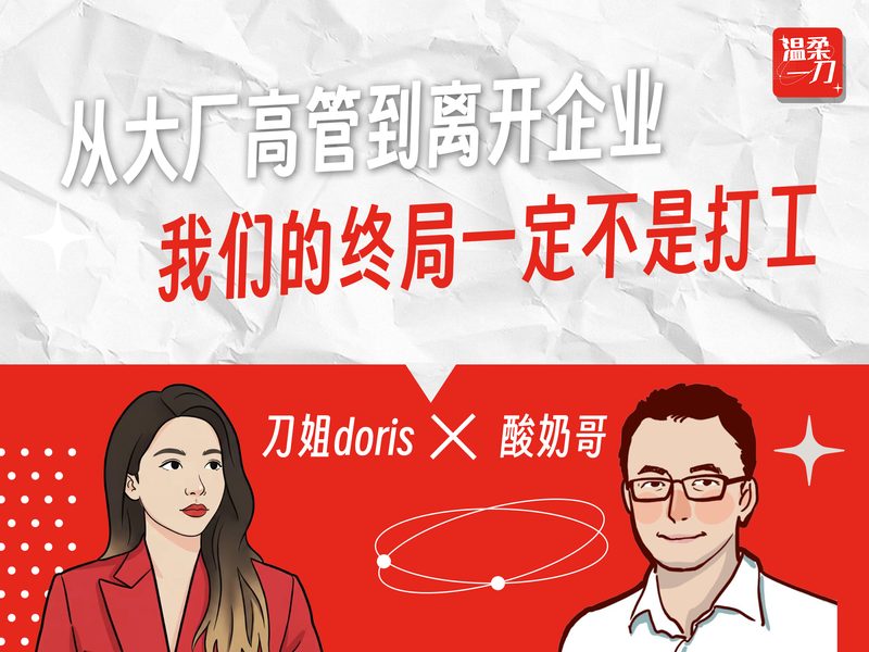 封面：从大厂高管到离开企业